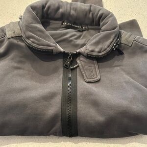 Ralph Lauren Charcoal Zip-Up Jacket